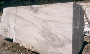 Block Stock Turkey Skyline White Marble Polished Slabs,Machine Cutting Panel Tiles for Hotel Bathroom Floor Covering,Walling Tiles