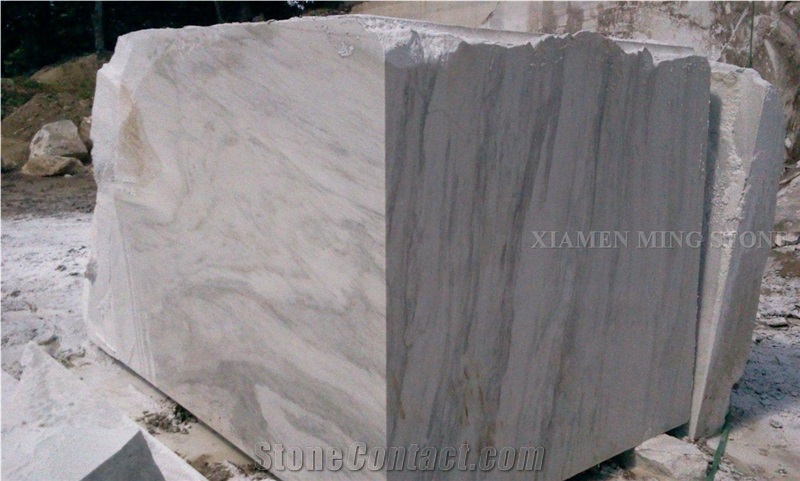 Block Stock Turkey Skyline White Marble Polished Slabs,Machine Cutting Panel Tiles for Hotel Bathroom Floor Covering,Walling Tiles
