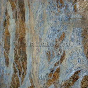 Blocks in Stock Blue Jeans Marble Slabs,Azul Orientale Marble Machine Cutting Panel Tiles for Interior Hotel Floor Covering,Walling Pattern