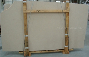 Fatima Creme Limestone Honed Slabs,Portugal Beige Coral Stone Tiles Machine Cutting Tiles for Wall Panel,Floor Covering