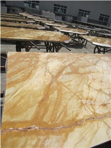 Giallo Siena Yellow Amarillo Marble Slabs Polished, Cutting Golden Marble Panel Tiles for Interior Wall Cladding,Floor Covering