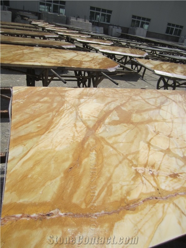 Giallo Siena Yellow Amarillo Marble Slabs,Polished Cutting Panel Tiles for Interior Wall Cladding,Floor Covering