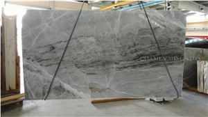 Mystic Grey Marble Polished Slabs,Machine Cutting Panel Tiles for Wall Cladding,Hotel Lobby Floor Covering