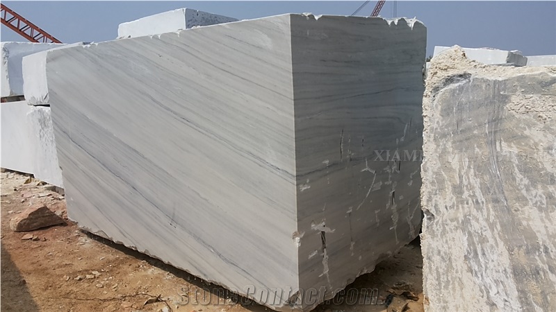 Palissandro Bluette Chiaro Italy White Marble Slab,Straight Vein Cutting Marble Tiles for Interior Flooring,Wall Panel