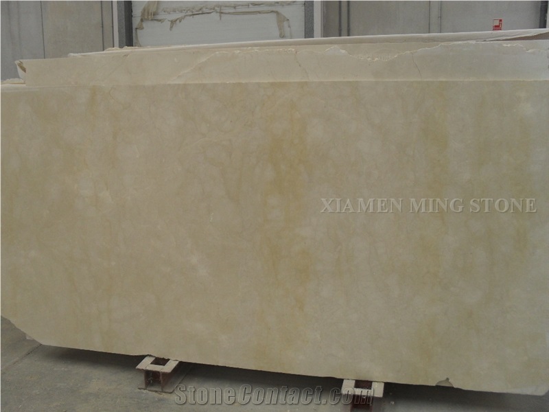 Platino Beige Limestone Polished Machine Cutting Tiles Fpr Interior Walling,Floor Covering Pattern Slabs