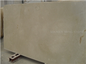 Platino Beige Limestone Polished Slabs,Machine Cutting Tiles Interior Walling,Floor Covering Pattern