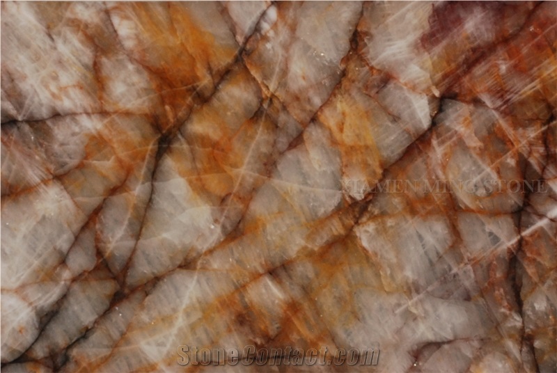 Precious Brazilian Crystal Marble Slabs,Brazil Yellow Golden Veins Marble Slabs,Tile Panel Flooring