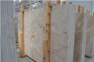 Project Slab Princess Beige Marble Slabs,Turkey Cream Panel Tiles for Floor Covering Hotel Paving Material