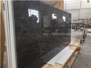 Royal Dark Grey Absolute Polished Marble Slabs,Atlantic Grey Turkey Marble Walling Panel Tiles,Hotel Flooring Project Tiles