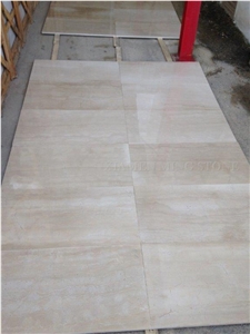 Serpeggiante Cream Marble Polished Tiles,Italy Beige Wooden Vein Marble Panel for Hotel Floor Covering,Pattern Design