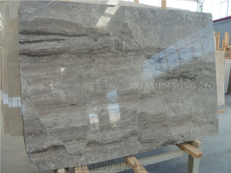 Tundra Blue Marble Polished Slabs,Machine Cutting Panel Tiles for Wall Cladding,Hotel Lobby Floor Covering