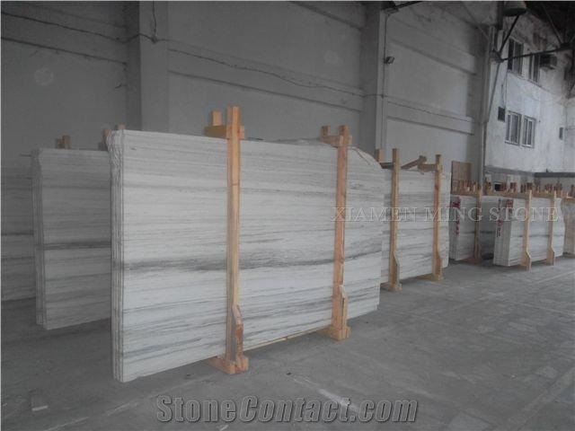 Turkey Palisandro White Marble Polished Slabs,Machine Cutting Panel Tiles for Bathroom Desien Floor Paving