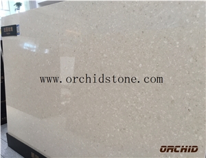 French Beige Artificial Marble Slabs & Tiles,Artificial Stone Flooring Tiles,Manmade Stone for Wall Cadding