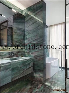Louise Blue Quartzite Slabs & Tiles,Azul Brazil Stone Flooring Covering,Wall Cladding,Slab for Bathroom Vanity Tops,Countertops