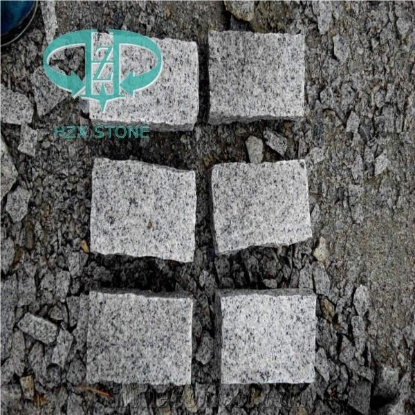 China G601 Light Grey Granite Pavings Sets, Cube Stone, Walkway Cobbles