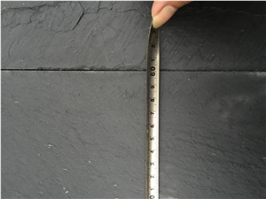 Natural Slate Floor Covering Black Slate Stone Tiles for Construction