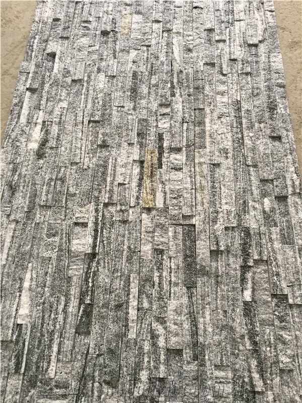 Natural Stone Natural Split Surface Nero Santiago Cultured Stone for Wall Cladding