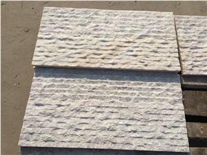 Natural White Quartzite Chiseled Surface Wall Tiles,Quartzite Tiles for Feature Wall