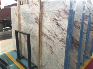 2017 Chinese New Marble Stone Slab ,White Grey Marble Tiles for Hotel Project,Tv Set Wall Covering Tiles Opus Pattern from China