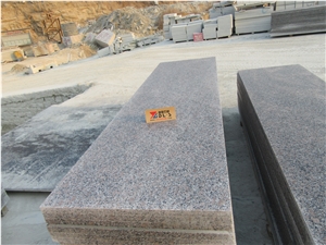 China G383 Pink Brown Stone Granite,Pearl Flower Tiles Slab, Light Grey Wall Stones,Flooring Covering ,Skirting