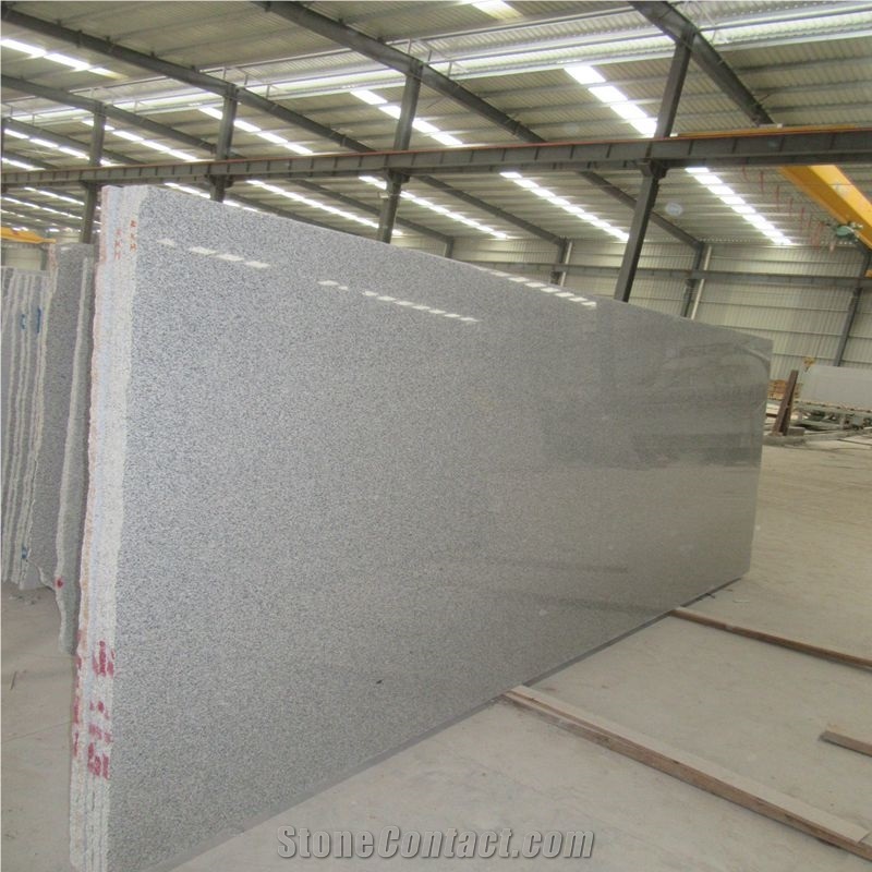 China Manufacturer Natural Stone Hubei G603 Light Grey Granite /Bianco Crystal/Surface Polished Big Slabs Cut to Granite Floor Covering G603