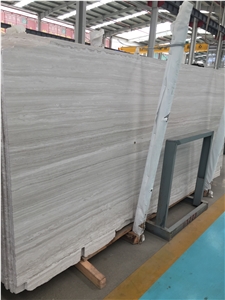 China White Wooden Marble Tile&Slab Chinese Grey serpeggiante Wall Stone ,White Wood Crystal Gray Veins Honed Tiles Building and Walling,Wall Panels