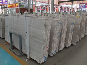 China White Wooden Marble Tile&Slab Chinese Grey serpeggiante Wall Stone ,White Wood Crystal Gray Veins Honed Tiles Building and Walling,Wall Panels