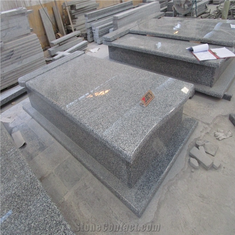 G653 Granite Tombstone,Snow Red,Dark Grey,Single,Double,Western Poland Style Monuments, Gravestone,Headstone,Cemetery,Memorial,Polished,Manufacturer