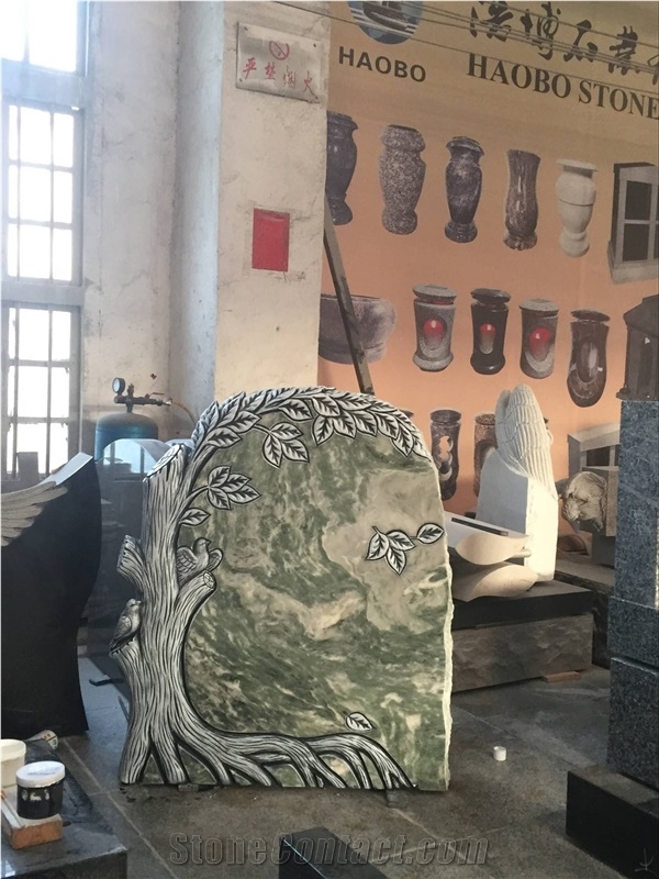 2017 China New Beautiful High-Quality Affordable Design, Beautifully Carved Stone Monument Headstone Monuments Headstones Gravestone Gravestones