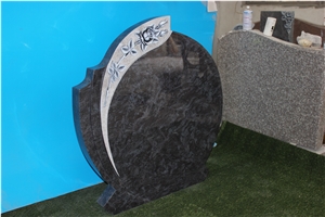 Bahama Blue Monument Orion Headstone Granit Tombstone Rose Gravestone Polupar Monuments High Quality Headstones Cost-Effective Tombstones New