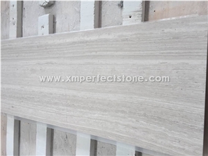 A Grade Marble Slabs/Tiles China Grey Marble White Wood Vein Marble Tils and Slab Thin Slab 1mm Wooden Vein Marble