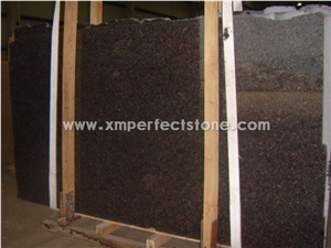 India Tan Brown Granite Kitchen Countertop with One Rectangle Sink,Eased Edge,Chinese Granite Countertop Factory