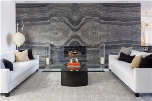 Ancient Wood Marble Slabs & Tiles, Cheap Chinese Black Wood Vein Marble Polished Big Slabs,Marble Bookmatch