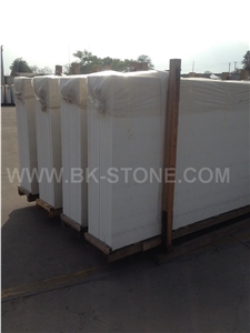 Nano Crystallized Glass Stone Tiles for Interior Decoration, Pure White Slabs and Tiles,Artificial Stone