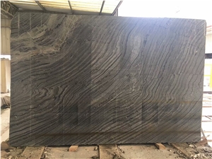 New China Zebra Black Marble Slabs,Chinese Old Wooden Black Marmoles,Armani Black Marble