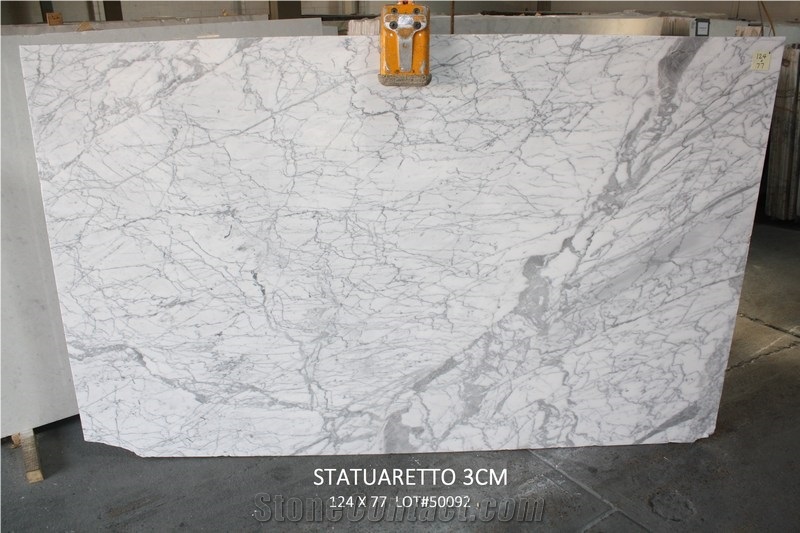 Statuareto Slab,Statuario Venato Statuarietto Italian Statuary Venato,Luxury White Marble Slabs