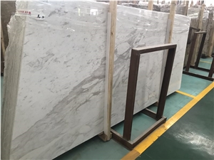 Volakas Flower Marble,Volakas White Marble Similar to Calacatta Oro Marble Slabs