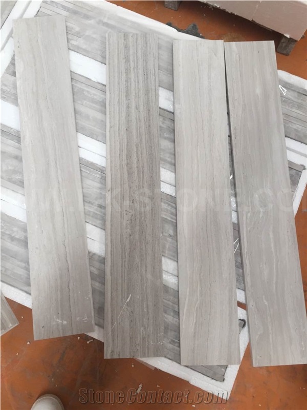 White Nestos Marble,China Wooden Marble Tiles and Slab