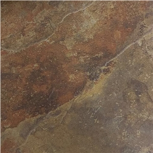 Copper Slate Brown Slab Tile India