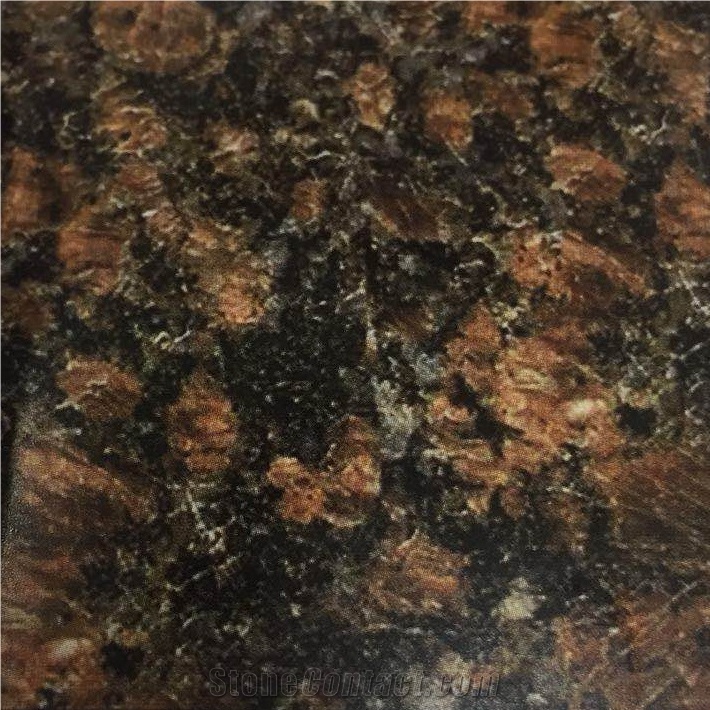 Saphire Brown Granite Slabs Tiles