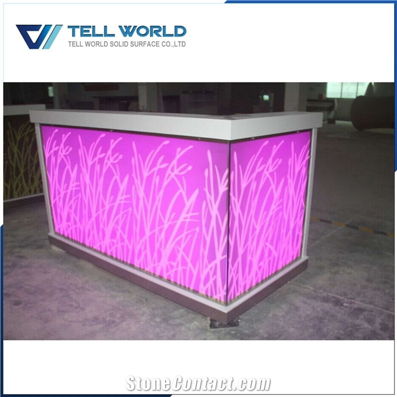 China Factory Direct Illuminated Led Bar Counter for Sale