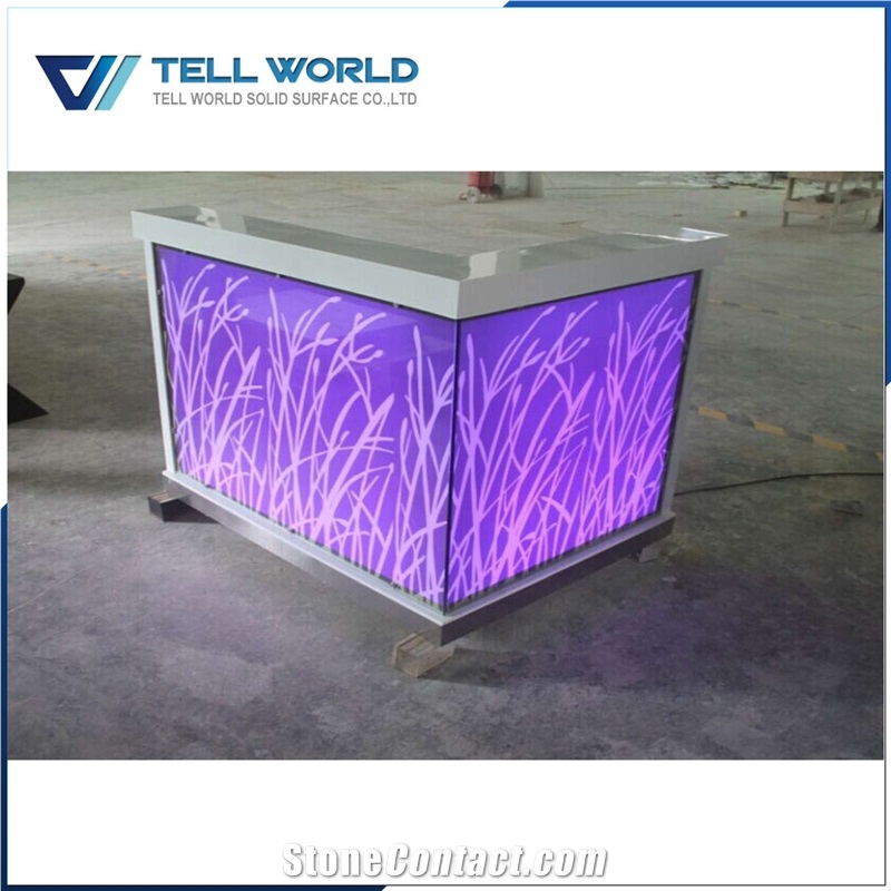 China Factory Direct Illuminated Led Bar Counter for Sale