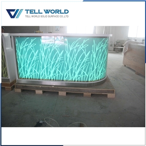Good Quality Material Artifical Stone Juice Bar Counter for Sale