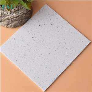 Interior Tile Sparkle White Quartz Stone for Floor