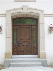 Michigan Limestone Arches, Entrance, Ornaments
