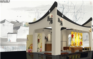 Special Booth Design for Xiamen Stone Fair