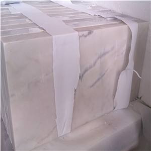 Honed Cheapest Chinese White Marble Tile,Guangxi White Marble Cut to Size, China Carrara White Marble 2cm 3cm 4cm 5cm Floor Tile, Bianco White Marble