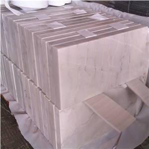 Polished and Honed 30x60cm(12”X24”) China Bianco Carrara White Marble Flooring Tile,Guangxi White Marble Outdoor Tile,China White Marble Cut to Size