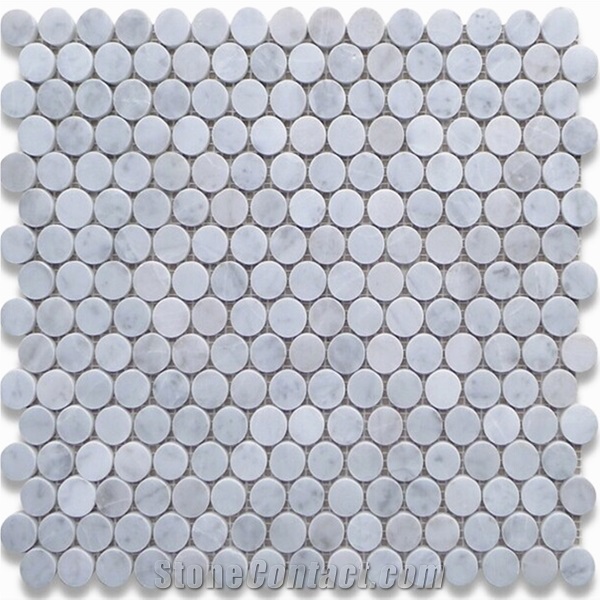 White Marble Tile,Carrara Marble Mosaic Border,Hexagon Stone Mosaic Wall Tile,White Carrara Mosaic Waterjet,Polished Pure White Marble Mosaic