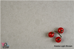 Kalala Light Brown Quartz Stone Slabs & Tiles